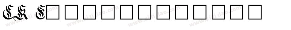 CK Elegant字体转换